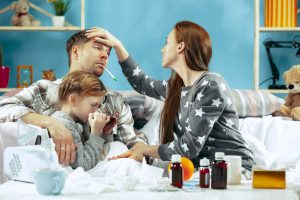 Resfriado común en la familia